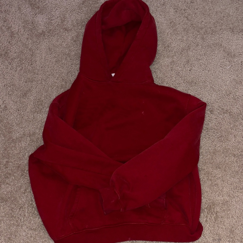 Oversized Red Hoodie